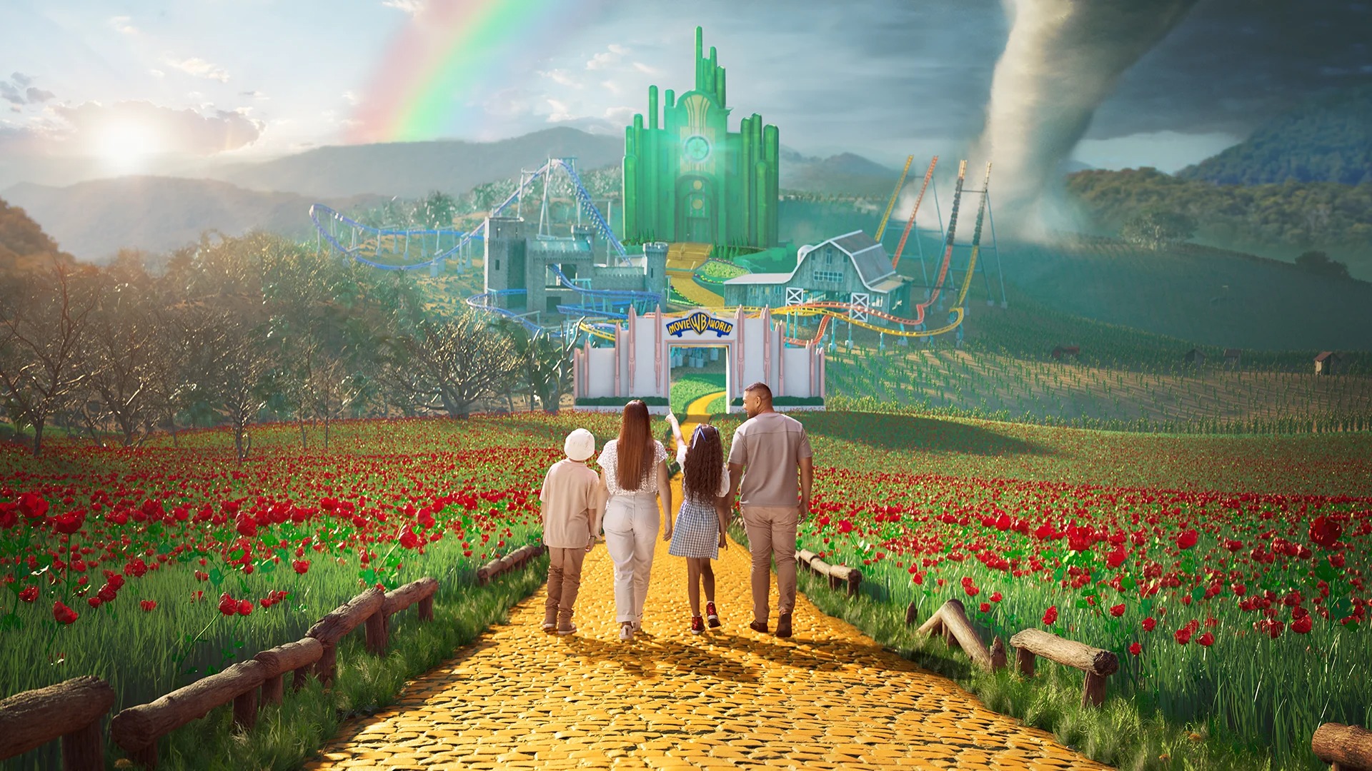 The Wizard of Oz land opens at Warner Bros. Movie World